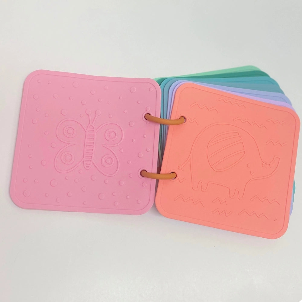 Montessori bath book for babies