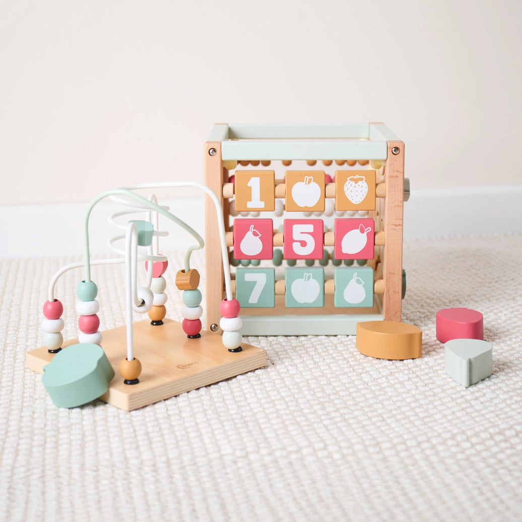 Montessori fine motor skills cube