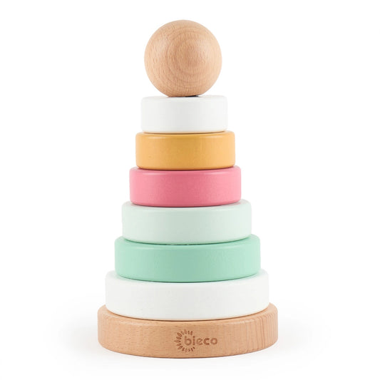 Berry Wooden Stacking Tower – FSC® Wooden Montessori Toy for Toddlers