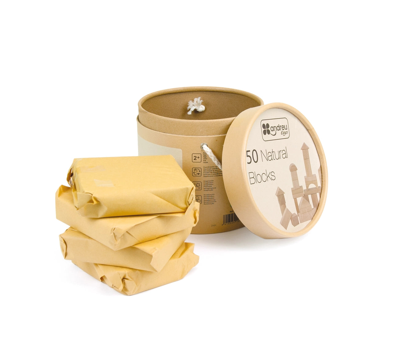Educational wooden blocks for children