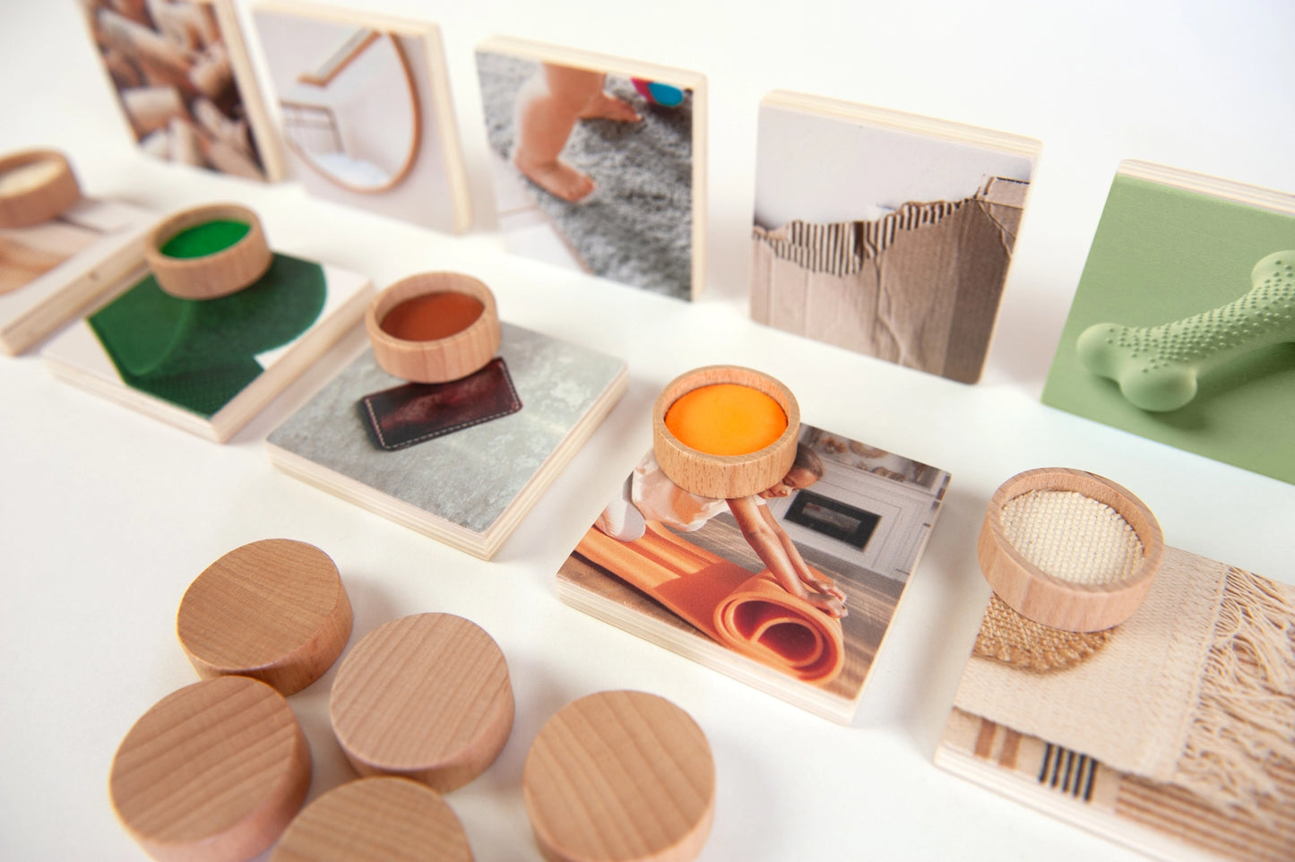 Real picture learning cards Montessori toy