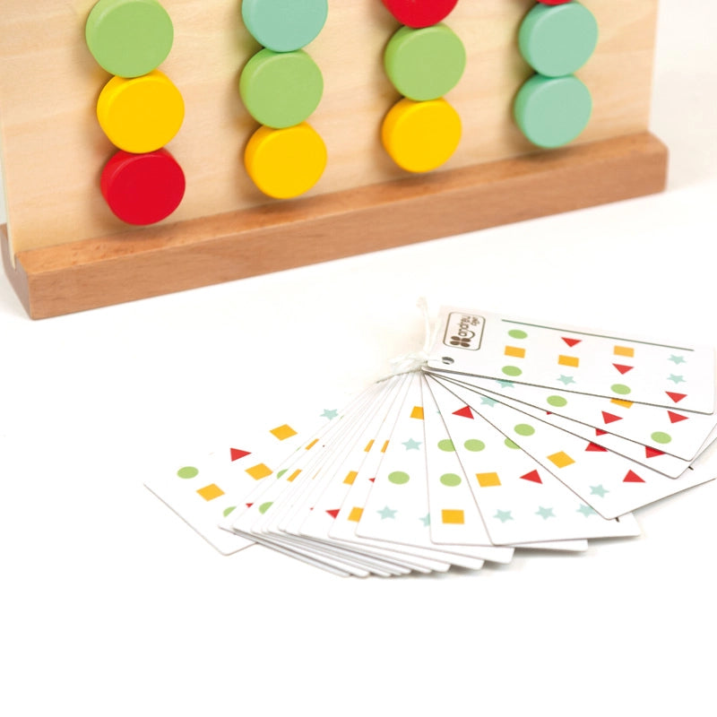 Shape matching Montessori learning toy