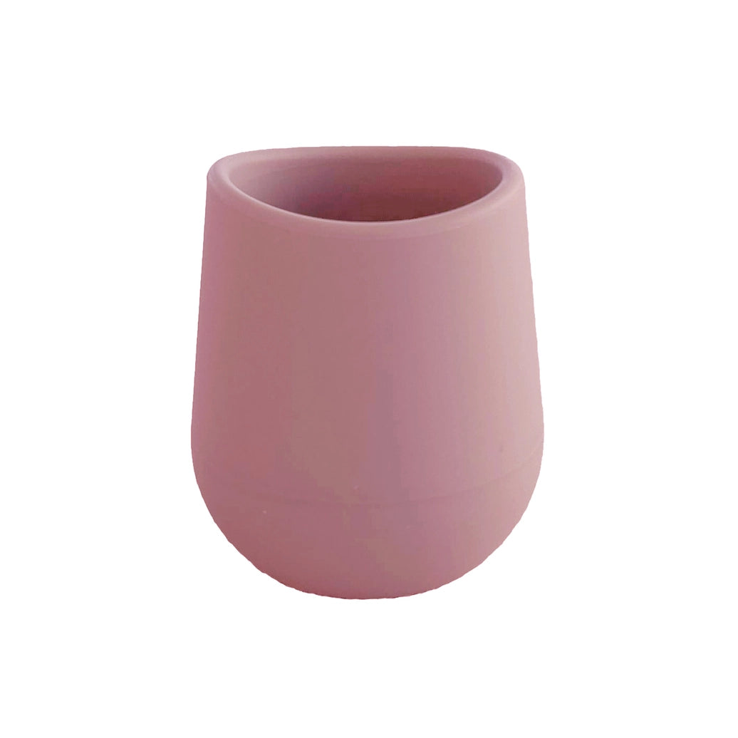 Silicone baby mini cup 60 ml dusty rose