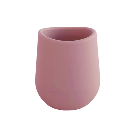 Silicone baby mini cup 60 ml dusty rose
