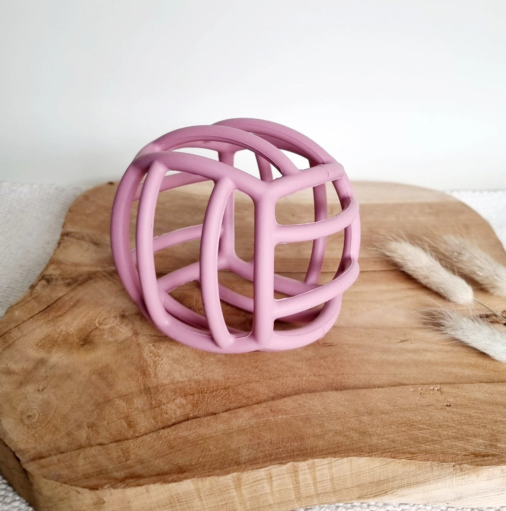 Silicone flexible motor ball powder pink