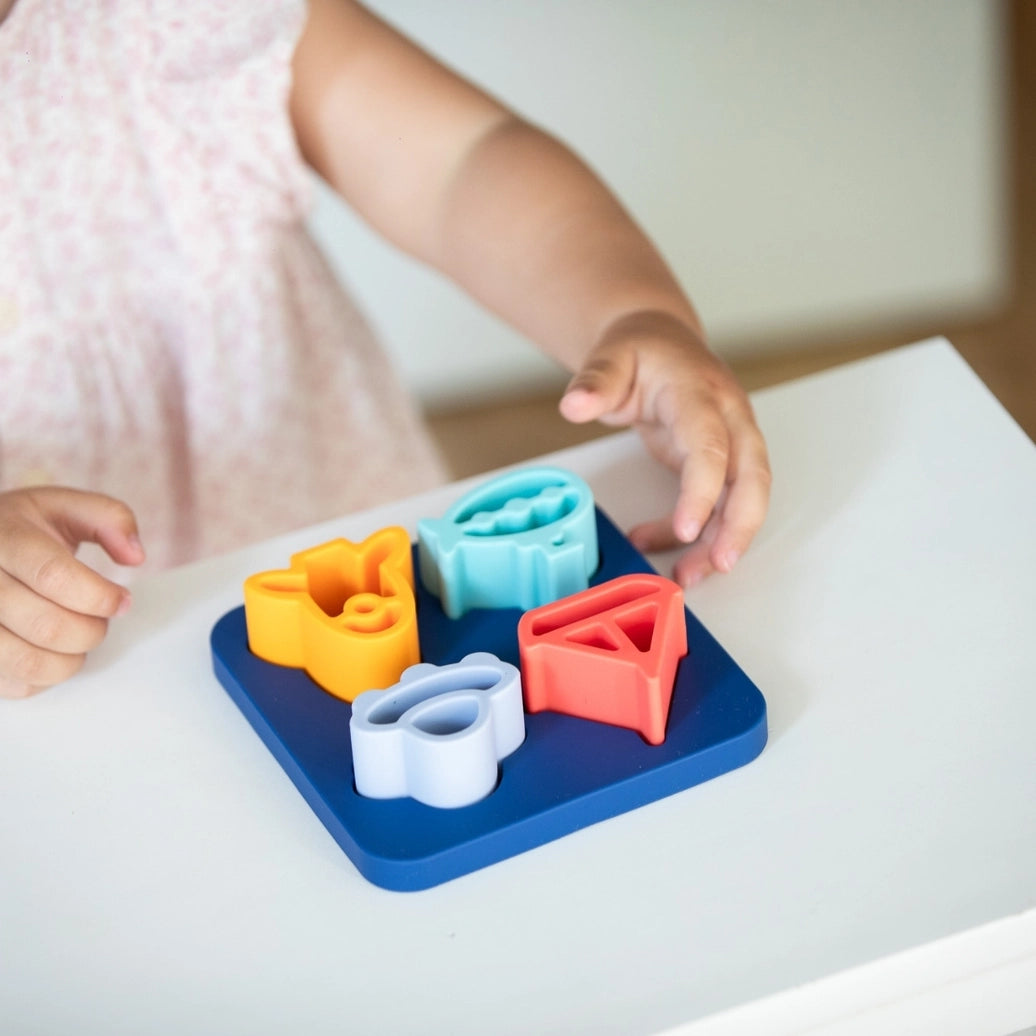 Silicone transport puzzle for toddlers