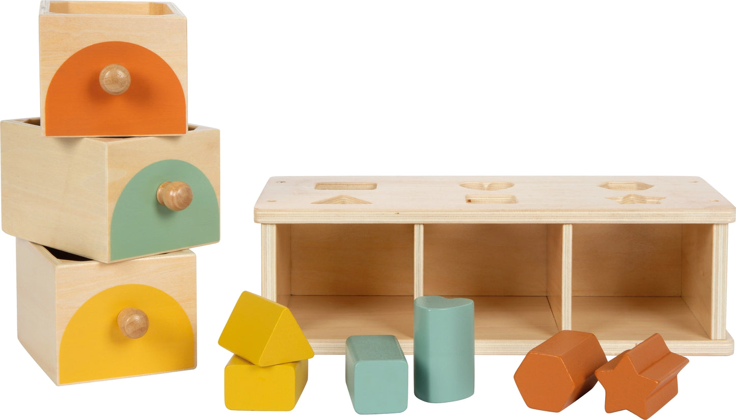 Sorting game for toddlers developing fine motor skills problem solving and hand eye coordination